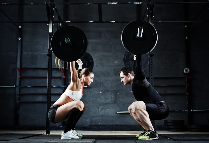 competing